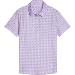 Puma Polo MATTR Essex, pink/blau xs