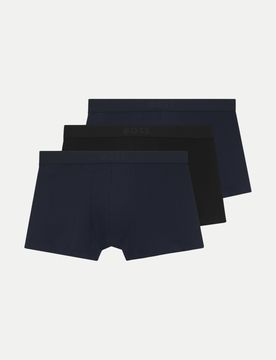 Black 3er-Pack Boxershorts Schwarz M