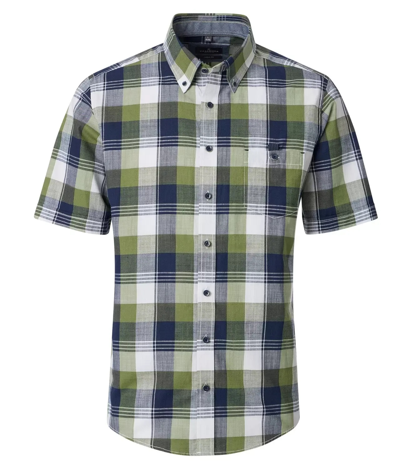 XL B.D. Casual Short 1/2Arm_ male - XL - FashionsVida