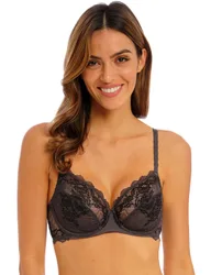 Womens 135002 Lace Perfection Underwired Bra - Black Polyamide - Size 32e