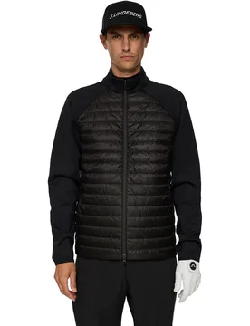 Jacke Hayden Quilt Hybrid , schwarz l - J.lindeberg - FashionsVida
