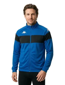 Sweat à Demi-zip Dacone Blue Sapphire / Black S