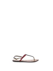 MANEBI' Sandali in pelle ROSSO 36