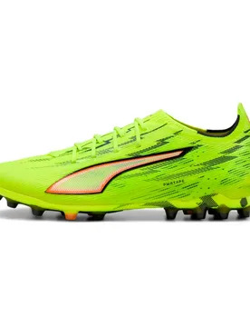 Chaussures De Football Ultra 6 Ultima Mg Yellow Alert / Black / Silver / Glowing Red EU 43 - Puma - FashionsVida