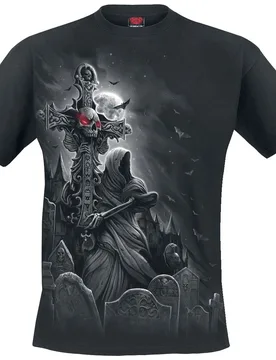 Gothic T-Shirt - Grave Walker - S bis XXL - für Männer - Größe XXL - schwarz - Männer - male - Spiral - FashionsVida