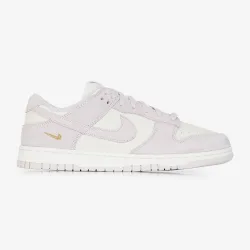 Dunk Low Suede Mini Swoosh blanc/rose 40,5