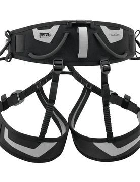 Klettergurt Falcon Mountain schwarz grau - 2 2 adult