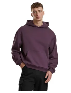 Felpa Con Cappuccio Tb6750 Plum Purple M