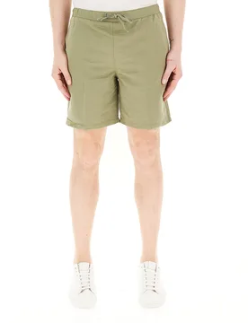 Bermuda misto lino VERDE OLIVA 34 - North Sails - FashionsVida