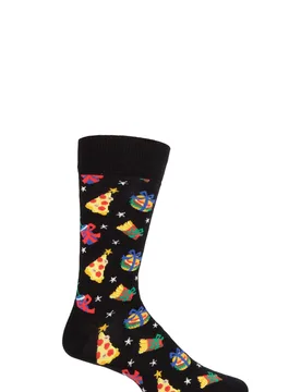 Mens and Women's 1 Pair Junkfood Gifts Socks Multi 4-7 Unisex - Multi Coloured - Size: 4-7 Unisex - Happy socks - FashionsVida