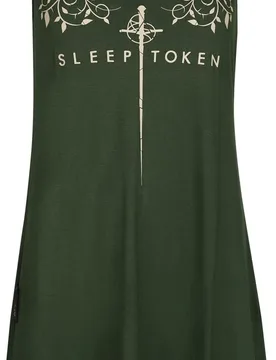 Top - EMP Signature Collection - S bis XL - für Damen - Größe S - dunkelgrün - EMP exklusives Merchandise! - Frauen - female - Sleep Token - FashionsVida
