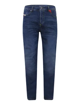 Mens Buster Blue Denim Jeans Cotton - Size 34w/32l - Diesel - FashionsVida
