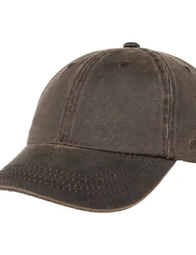Statesboro Old Cotton Cap by - brown - Size: S/M (54-57 cm) - Stetson - FashionsVida