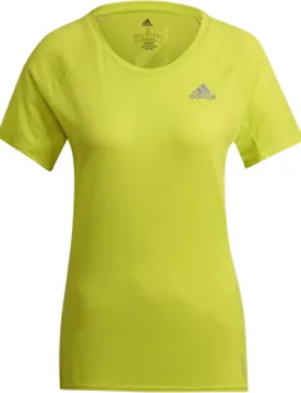 ADIDAS ADI RUNNER TEE Damen Gelb XS - Adidas - FashionsVida