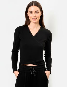 T-Shirt cache coeur Noir noir M