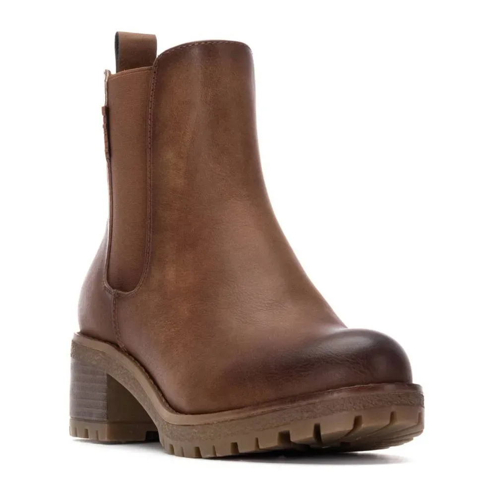 Stivaletti Con Tacco 172919 Camel EU 36 - Refresh - FashionsVida