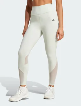 Womens Tailored Hiit Training 7/8 Leggings - Pale Green Polyamide - Size X-Small - adidas performance - FashionsVida