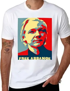 FREE ASSANGE T-Shirt t shirts for man cotton funny man t shirts high quality luxury brand T-Shirt - Aliexpress - FashionsVida