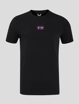 Rangers Men's 24/25 Cotton T-shirt - Black CAVIAR M male - Castore - FashionsVida