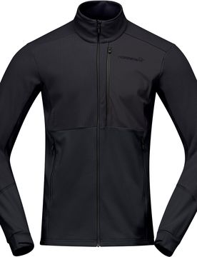 Norrona Technisches Fleece Lofoten Warm2 Jacket M Caviar Black für Herren Größe XL schwarz
