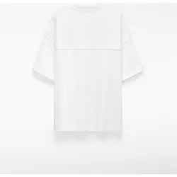 Camiseta de mujer relaxed fit en algodón
