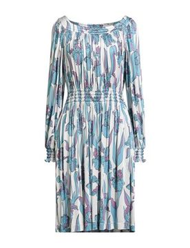 Vestido midi Mujer Azul celeste 36 Mujer
