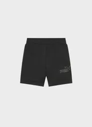 SHORT RHINESTONE LOGO CON STRASS L