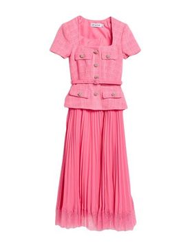 Midi-Kleid Damen Rosa 30 Damen