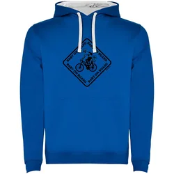 Felpa Con Cappuccio Baby On Board Royal Blue