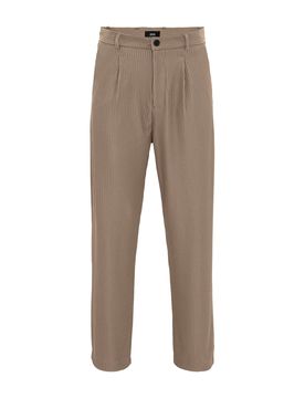Antioch Pantalón plisado marrón