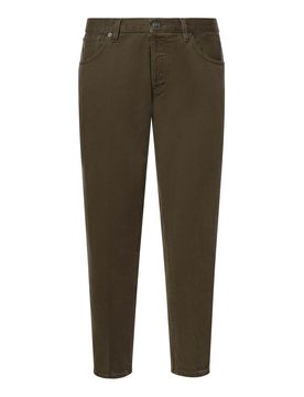 Jeans a carota Brighton in denim