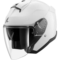 Casco Moto Jet SKWAL JET BLANK Bianco Perlato taglia M