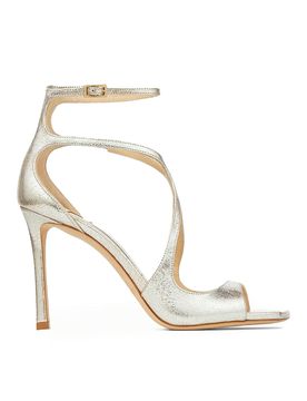 Sandali Azia 95 in pelle champagne