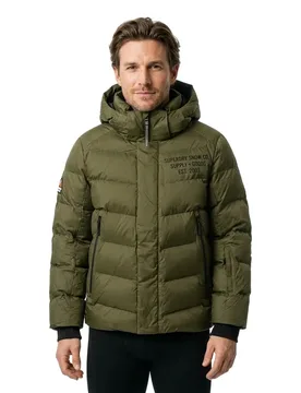 Veste Sport Army Khaki 2XL - Superdry - FashionsVida