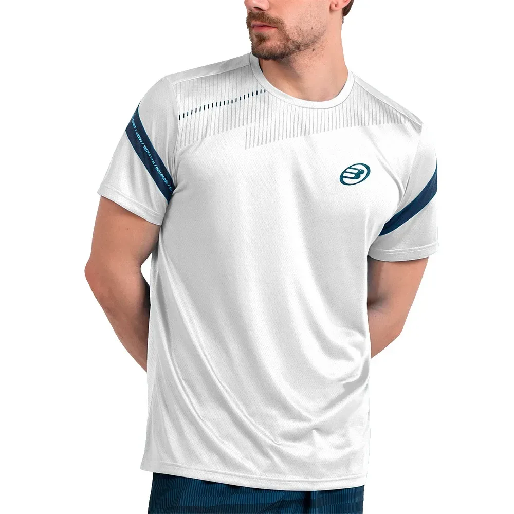 Casul Short Sleeve T-shirt White 2XL - Bullpadel - FashionsVida
