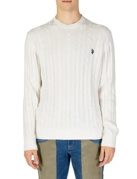 Herren Pullover Weiß 478595