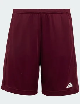 Short Train Essentials Logo Regular Fit Junior 5-6A Maroon / White - Adidas - FashionsVida