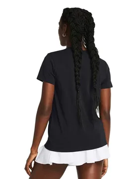 T-shirt à Manches Courtes Essential Core Black / White L - Under armour - FashionsVida