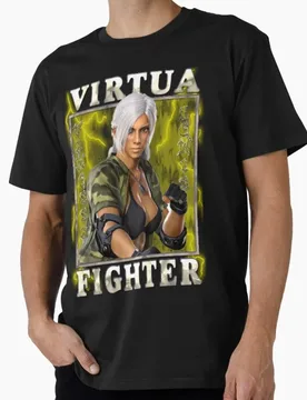 Security Guard Vanessa Lewis VF5 Retro Arcade Game Virtua Fighter Gift T shirt Unisex Gamer Tee Video game Graphic clothes S-6XL - Aliexpress - FashionsVida