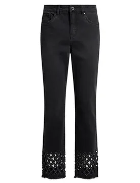 Pantalones vaqueros Mujer Negro 40 Mujer - Joseph Ribkoff - FashionsVida