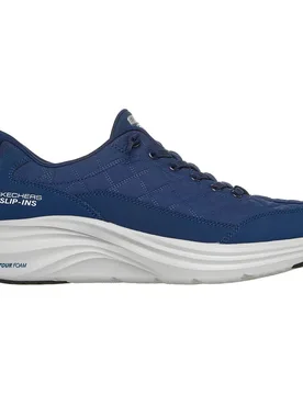 Baskets Slip-ins® Contour Foam Cozy Fit® Blue EU 45 - Skechers - FashionsVida
