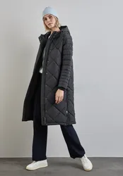 Street One Lange Jacke female Blau