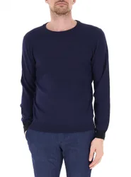 SUN68 Maglia misto lana BLU NAVY M