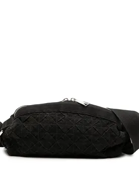 Canvas Intrecciato Webbing Belt Bag - Bottega Veneta - FashionsVida