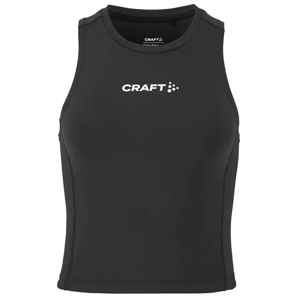 T-shirt Sans Manches Rush 2.0 Crop Black M - Craft - FashionsVida