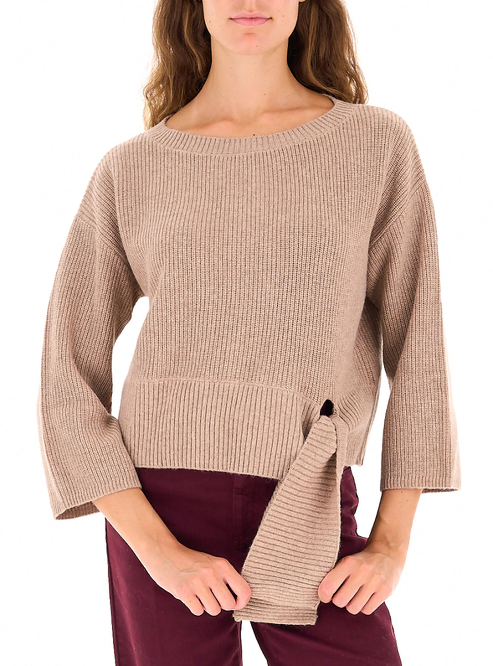 Maglia maniche 3/4 ECRU XS - Pennyblack - FashionsVida