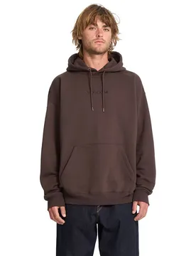 Felpa Con Cappuccio Stone Cacao M
