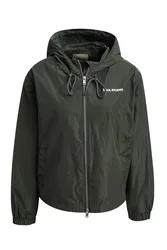 S HOODED JACKET female