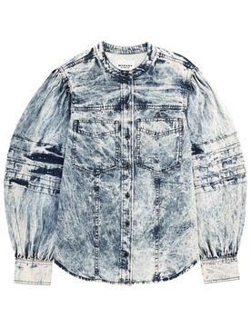 Puff-sleeved Shirt