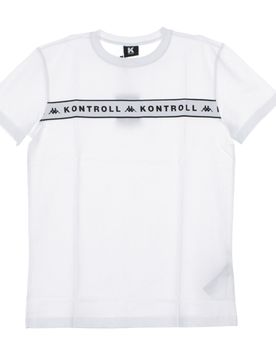 Maglietta Uomo Kontroll Tee Banda Chest Grey Silver/white